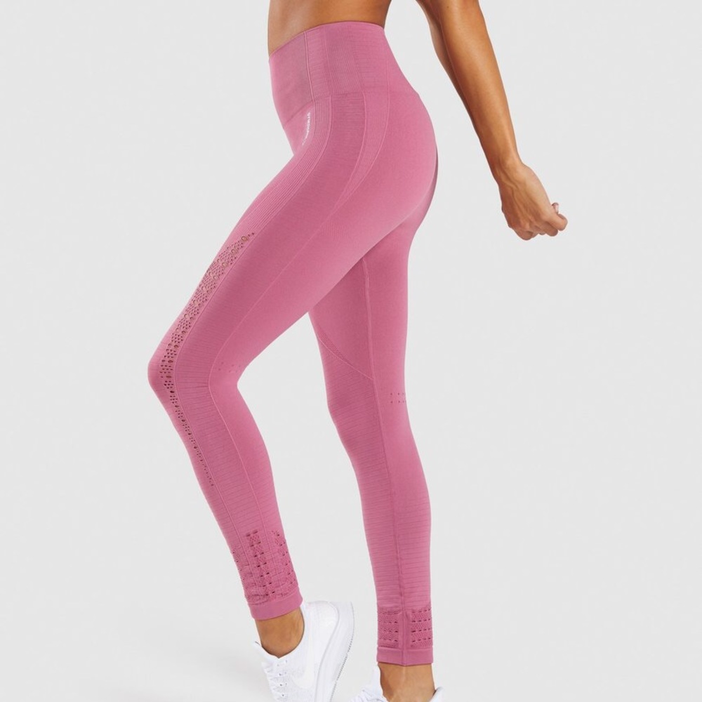Gymshark Energy Seamless Leggings - Dusky Pink